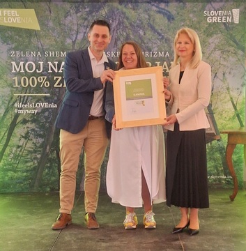 Kamnik na Zelenem dnevu slovenskega turizma ponovno z zlatim znakom Slovenia Green (1)
